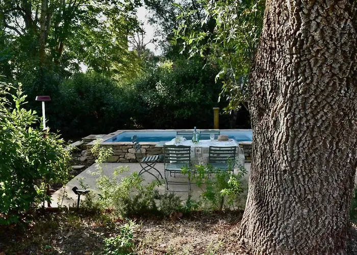 Maison En Pierre Renovee Avec Jardin Et Piscine Privative Chauffee Holiday home *